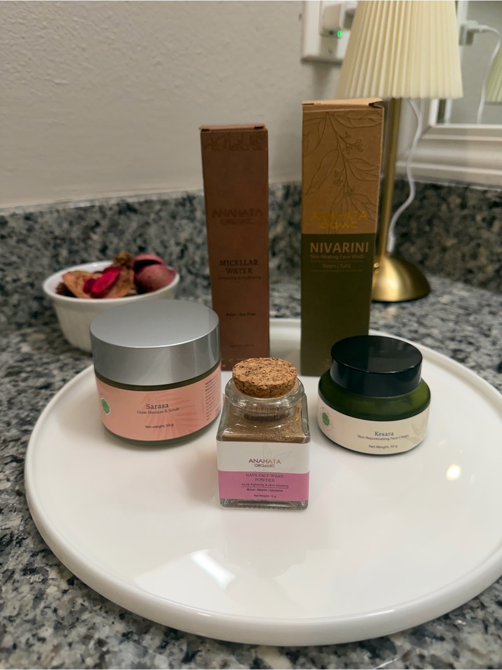 Anahata Organic Skincare Beauty bundle made in India